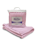 Alpine Fleece 8722 Mink Touch Luxury Baby Blanket - 30 in W x 40 in L