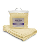 Alpine Fleece 8722 Mink Touch Luxury Baby Blanket - 30 in W x 40 in L