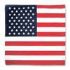Bandanas - 12 Pack, 100% Cotton, US Flag - Bandannas, Bandana, Bandanna, USA America, Size: 22