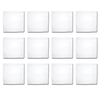 Bandanas - 12 Pack, 100% Cotton, White - Bandannas, Bandana, Bandanna, Size: 22