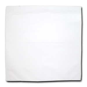 Bandanas, 100% Cotton, White, Solid Color, Plain, Blank Bandannas, Bandana, Size: 22