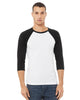 Bella + Canvas 3200 - Unisex Three-Quarter Sleeve Baseball Tee, T-Shirt