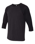 Bella + Canvas 3200 - Unisex Three-Quarter Sleeve Baseball Tee, T-Shirt