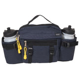 Everest Dual Squeeze Hydration Waist Bottle Fanny Pack Navy