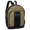 Everest Backpack with Front & Side Pockets Khaki/Navy