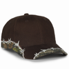 Outdoor Cap BRB605 - Camo with Barbed Wire Cap