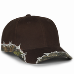 Outdoor Cap BRB605 - Camo with Barbed Wire Cap - Picture 5 of 5
