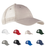 Big Accessories BX019 - 6-Panel Structured Trucker Cap - Picture 1 of 10