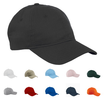 Big Accessories BX880 6-Panel Twill Unstructured Cap, Dad Hat