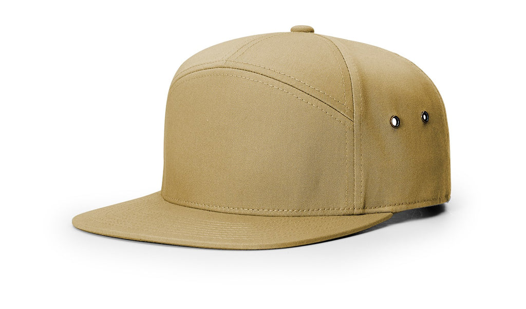 Enlarged view of Richardson 257 7 Panel Twill Strapback Cap
