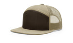 Richardson 7-Panel Trucker Snapback Hat, Flat Bill - 168 - Lot of 12 Hats (1 Dozen) - Picture 8 of 16