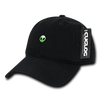 Alien UFO Baseball Cap Dad Hat, 100% Cotton, Black