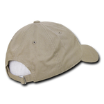 Alien UFO Baseball Cap Dad Hat, 100% Cotton, Khaki - Picture 3 of 3