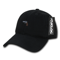 Gun Pistol Baseball Cap Dad Hat, Black