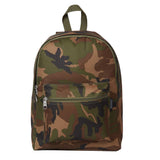 Everest Backpack Book Bag - Back to School Basic Style - Mid-Size Camo