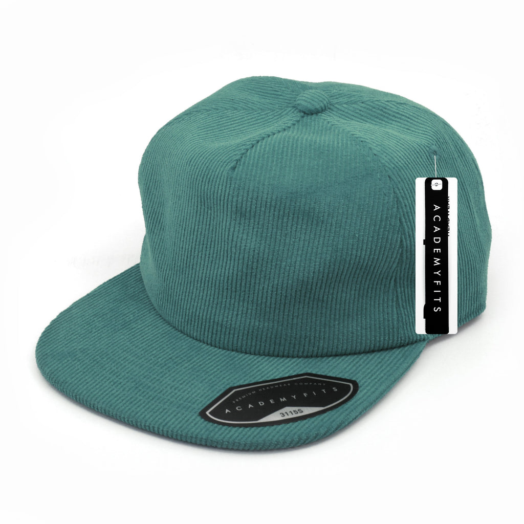 Academy Fits Corduroy Snapback Hat Wholesale The Park - 3115S –
