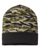 Cap America RKC12 USA-Made Camo Cuffed Beanie Knit Cap