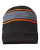 Cap America RKV12 USA-Made Variegated Striped Cuffed Beanie