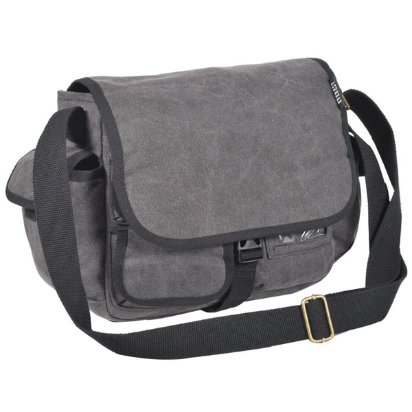 Everest Small Sturdy Canvas Messenger Bag 