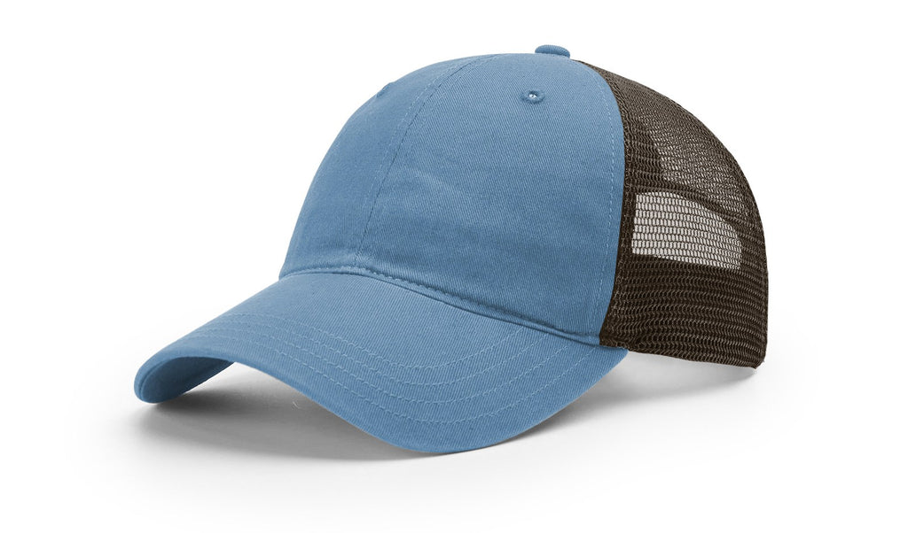 Enlarged view of Richardson 111CO - Garment Washed Trucker Cap - Closeout