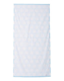 Carmel Towel Company Polka Dot Velour Beach Towel - C3060P