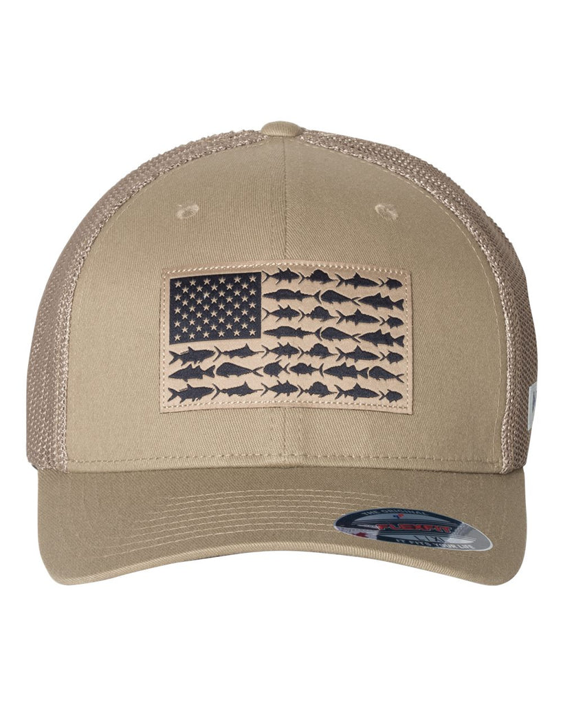 Columbia 183681 PFG Fish Flag Mesh™ Flexfit® Cap – The Park Wholesale