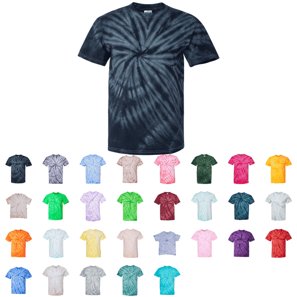 Dyenomite 200CY - Cyclone Pinwheel Tie-Dyed T-Shirt, Tie Dye Shirt