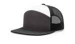 Richardson 7-Panel Trucker Snapback Hat, Flat Bill - 168 - Lot of 12 Hats (1 Dozen) - Picture 13 of 16