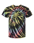 Dyenomite 200MS - Multi-Color Spiral Tie-Dyed T-Shirt, Tie Dye Shirt