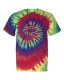 Dyenomite 200MS - Multi-Color Spiral Tie-Dyed T-Shirt, Tie Dye Shirt