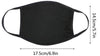 Pack of 10 Cotton Face Masks Face Covers - Made in USA - Washable, Reusable, Adjustable, Non-Medical