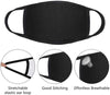 Pack of 10 Cotton Face Masks Face Covers - Made in USA - Washable, Reusable, Adjustable, Non-Medical
