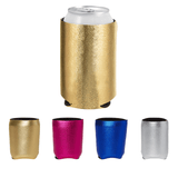 Liberty Bags FT007M Metallic Neoprene Can Holder, Beverage Cooler