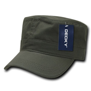 Decky GRM - Washed Cotton G.I. Cap, Fatigue Hat, Military Cap - 