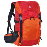Everest Weekender Hiking Back Pack Red / Orange