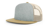 Richardson Wool Blend Flat Bill Trucker Hat, Snapback - 511