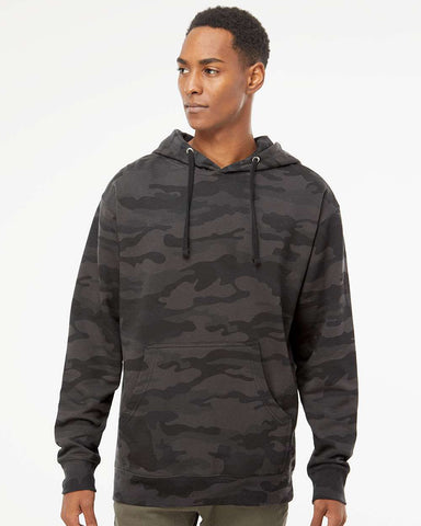 Independent Trading Co. SS4500 - Camo Colors - Midweight Hooded Sweatshirt, Hoodie - SS4500