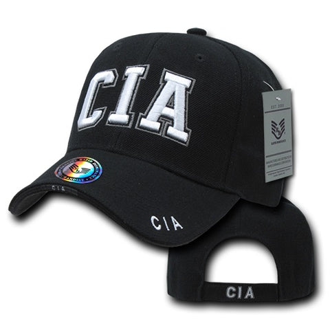 CIA Hat Central Intelligence Agency Baseball Cap Agent - Rapid Dominance JW