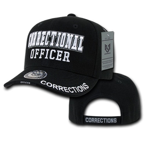 Correctional Officer Hat Corrections Baseball Cap Prisons Parole - Rapid Dominance JW