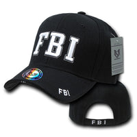 FBI Hat Federal Bureau of Investigation Baseball Cap Agent - Rapid Dominance JW