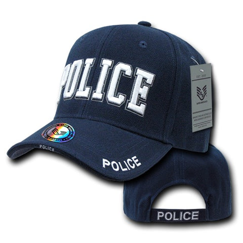 Police Hat Law Enforcement Baseball Cap Officer Cop - Navy - Rapid Dominance JW