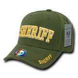 Sheriff Hat Law Enforcement Baseball Cap - Olive - Rapid Dominance JW