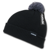 Everest Beanie, Knit Cap, Cuffed Beanie with Pom - Cuglog K002
