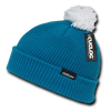 Everest Beanie, Knit Cap, Cuffed Beanie with Pom - Cuglog K002