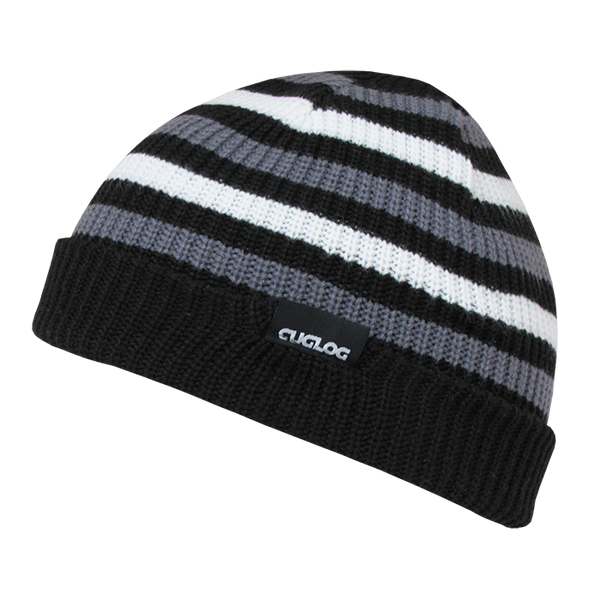 Kilimanjaro Striped Sailor Beanie, Knit Cap - Cuglog K005