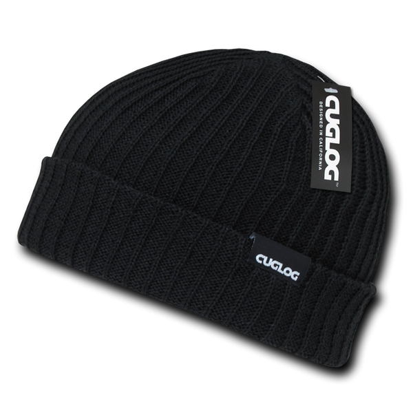 Orizaba Cuffed Cable Beanie, Knit Cap, Skater Beanie - Cuglog K015