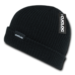 Halla Beanie, Knit Cap, Cable Knitted with Cuff - Cuglog K017 - 