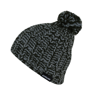 Hewitts Pom Beanie, Soft Knit Cap with Thick Knitting - Cuglog K021 - 