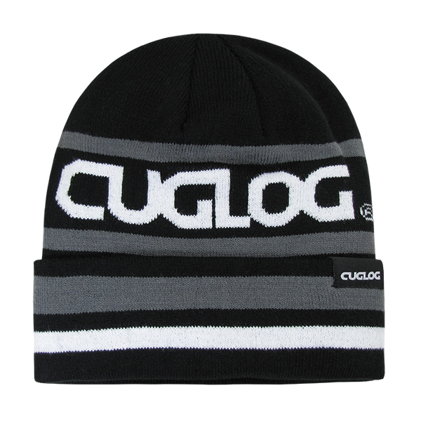 Kailash Striped Beanie, Cuffed Knit Cap - Cuglog K022