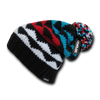 K2 Beanie, Knit Cap, Cuff Slouch Beanie with Pom Pom - Cuglog K023